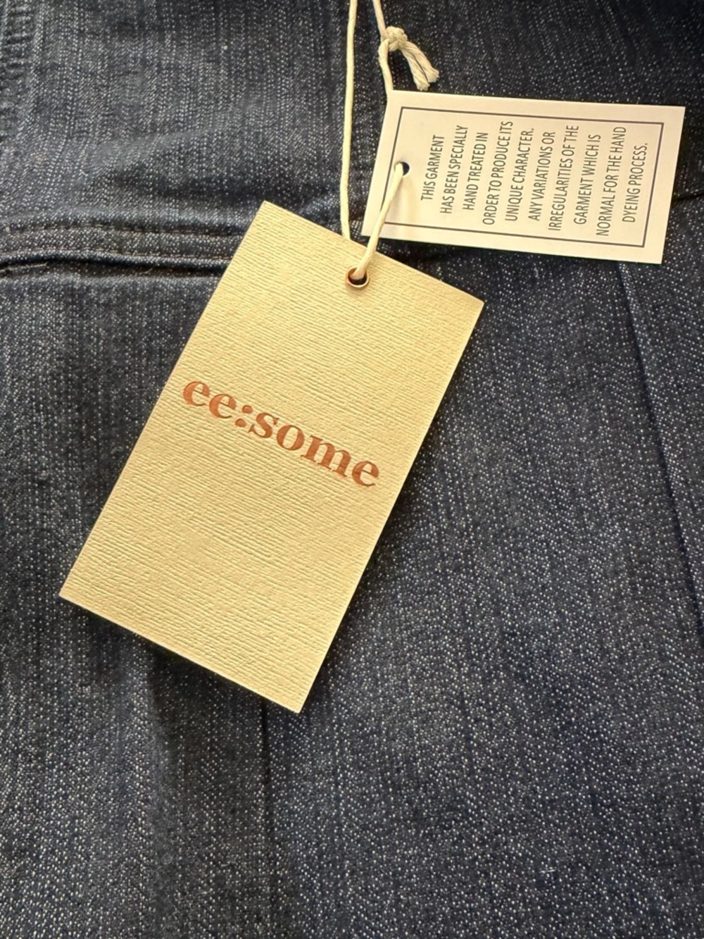 ee:some Denim Open‑Back Bow Dress – Medium - Picture 5 of 9